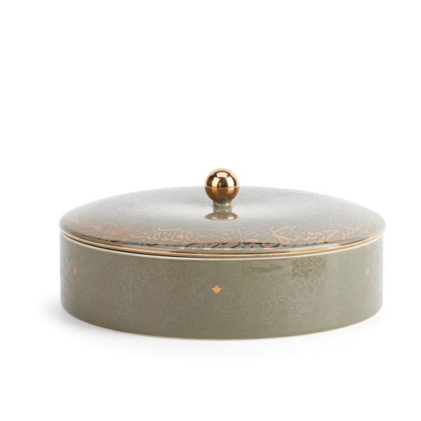 Large Date Bowl From Joud - Grey