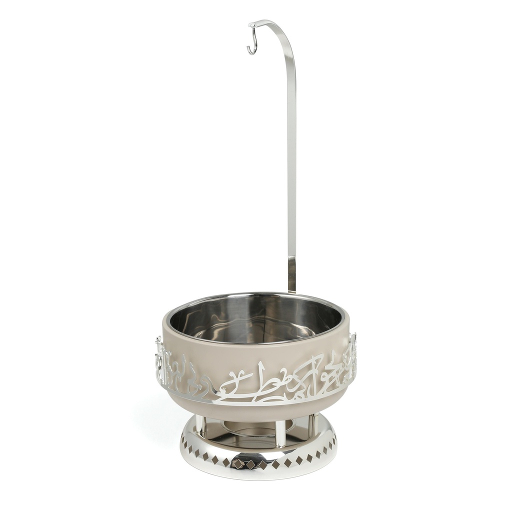 serving buffet - M From Jiwar -  BEIGE + SILVER 