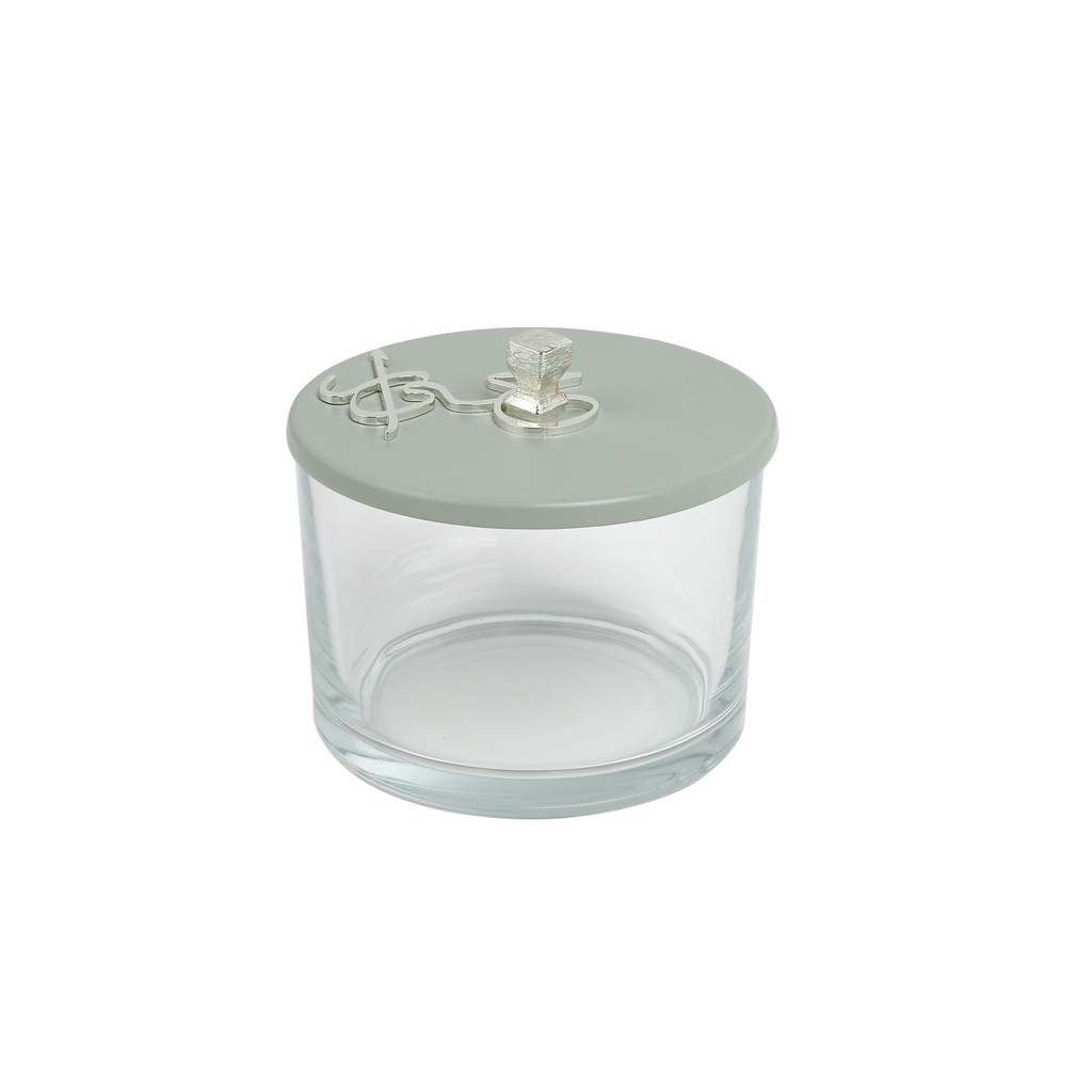 nuts serving set 2 bowl with tray From Jiwar -  HAZE BLUE + SILVER 