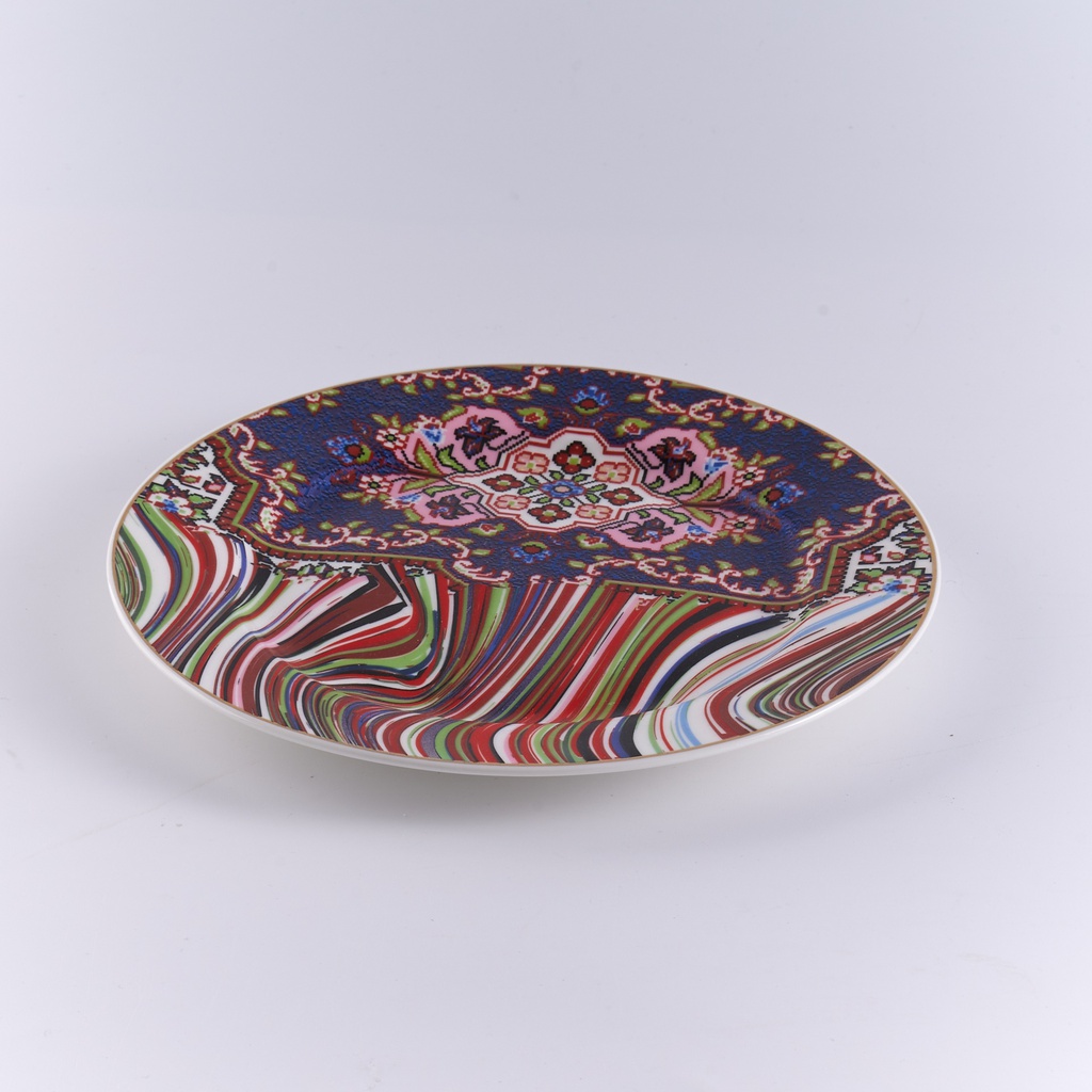 Set of 6 - 7.5&quot; Dessert Plate in printed color box