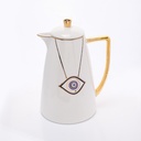 White - Arabic Coffee Pot From Nazar Bochnq